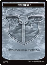 Experience // Treasure Double-Sided Token (34 // 16) [Commander: Tarkir: Dragonstorm]