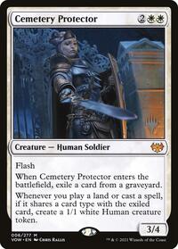 Cemetery Protector (6) [Promo Pack: Aetherdrift]