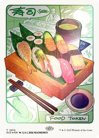 Food Token (2012) (Rainbow Foil) (2012) [Secret Lair Drop Series]