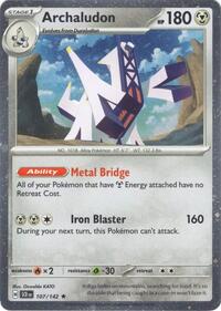 Archaludon - 107/142 (Cosmos Holo) (107/142) [Miscellaneous Cards & Products]