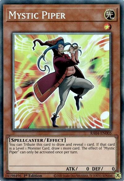 Mystic Piper (PCR) (RA04-EN005) [Quarter Century Stampede]