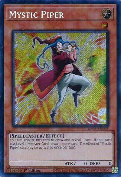 Mystic Piper (Secret Rare) (RA04-EN005) [Quarter Century Stampede]