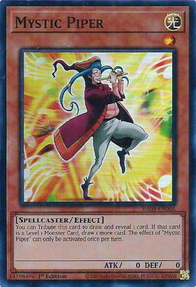 Mystic Piper (RA04-EN005) [Quarter Century Stampede]
