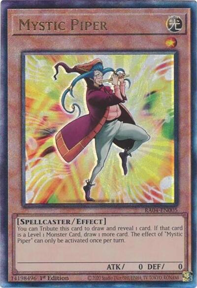 Mystic Piper (PUR) (RA04-EN005) [Quarter Century Stampede]