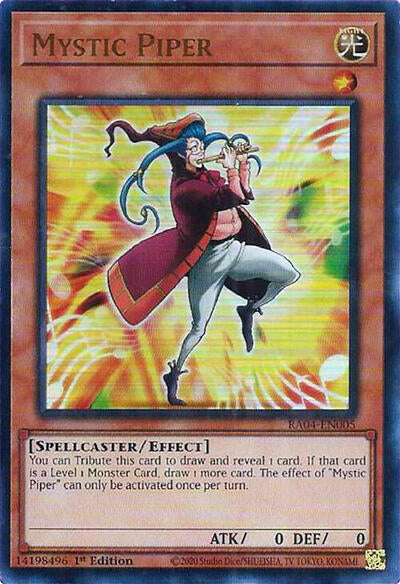 Mystic Piper (UR) (RA04-EN005) [Quarter Century Stampede]
