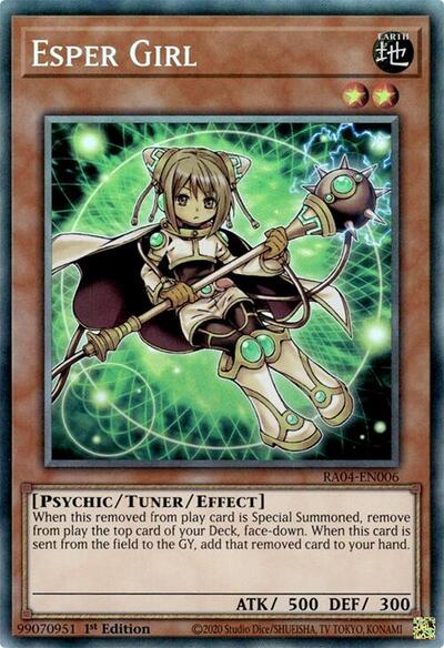 Esper Girl (PCR) (RA04-EN006) [Quarter Century Stampede]