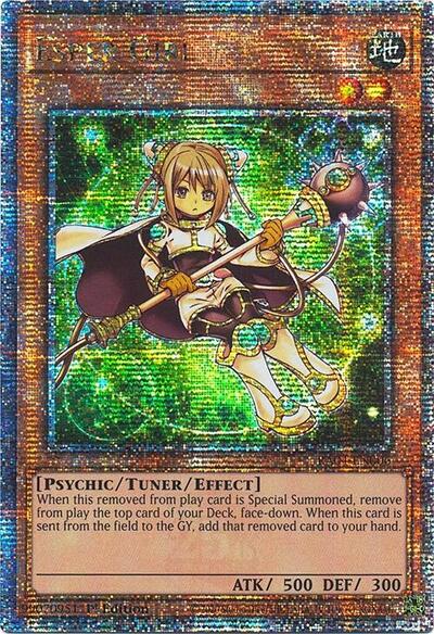 Esper Girl (Quarter Century Secret Rare) (RA04-EN006) [Quarter Century Stampede]