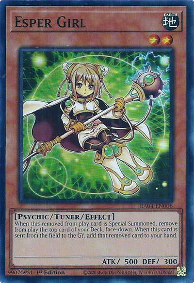 Esper Girl (RA04-EN006) [Quarter Century Stampede]