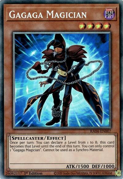 Gagaga Magician (PCR) (RA04-EN007) [Quarter Century Stampede]