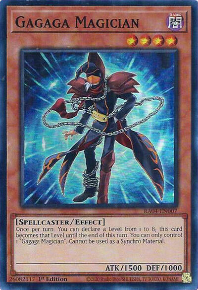 Gagaga Magician (RA04-EN007) [Quarter Century Stampede]