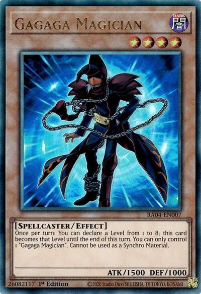 Gagaga Magician (PUR) (RA04-EN007) [Quarter Century Stampede]