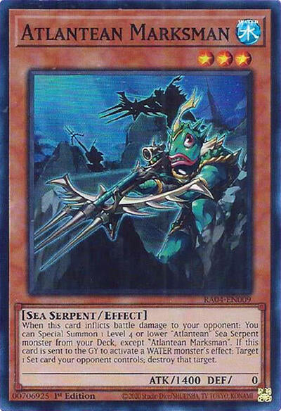 Atlantean Marksman (RA04-EN009) [Quarter Century Stampede]