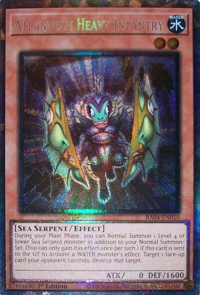 Atlantean Heavy Infantry (PCR) (RA04-EN010) [Quarter Century Stampede]