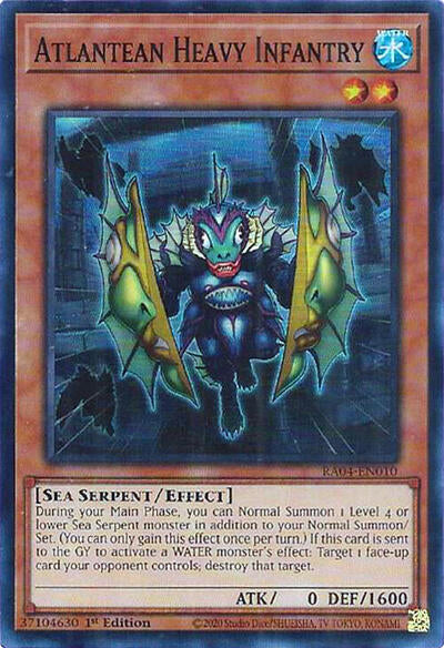Atlantean Heavy Infantry (RA04-EN010) [Quarter Century Stampede]