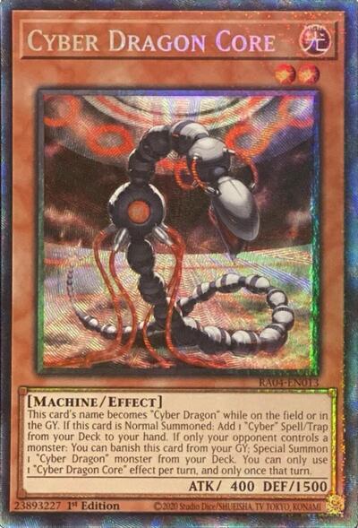 Cyber Dragon Core (PCR) (RA04-EN013) [Quarter Century Stampede]
