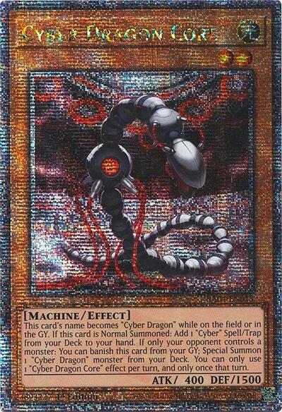 Cyber Dragon Core (Quarter Century Secret Rare) (RA04-EN013) [Quarter Century Stampede]
