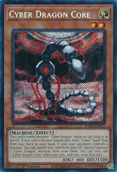 Cyber Dragon Core (Secret Rare) (RA04-EN013) [Quarter Century Stampede]