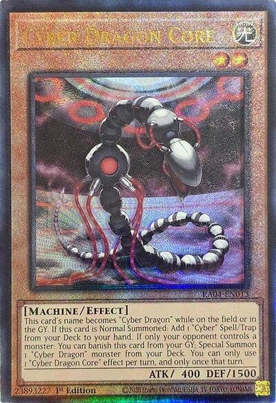 Cyber Dragon Core (PUR) (RA04-EN013) [Quarter Century Stampede]