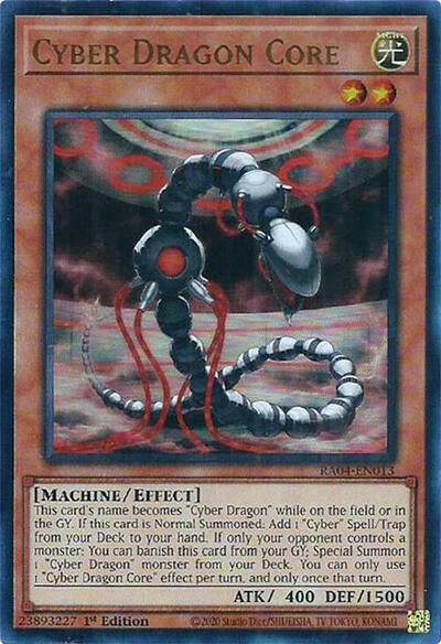Cyber Dragon Core (UR) (RA04-EN013) [Quarter Century Stampede]