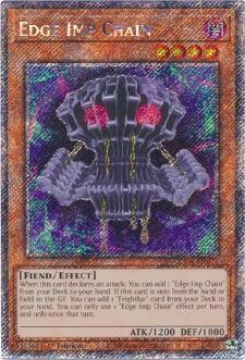 Edge Imp Chain (Platinum Secret Rare) (RA04-EN014) [Quarter Century Stampede]