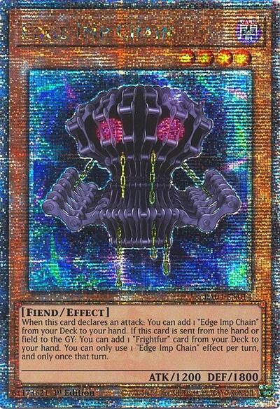 Edge Imp Chain (Quarter Century Secret Rare) (RA04-EN014) [Quarter Century Stampede]