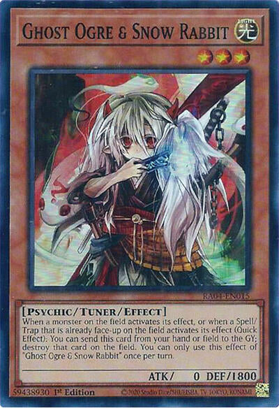 Ghost Ogre & Snow Rabbit (RA04-EN015) [Quarter Century Stampede]