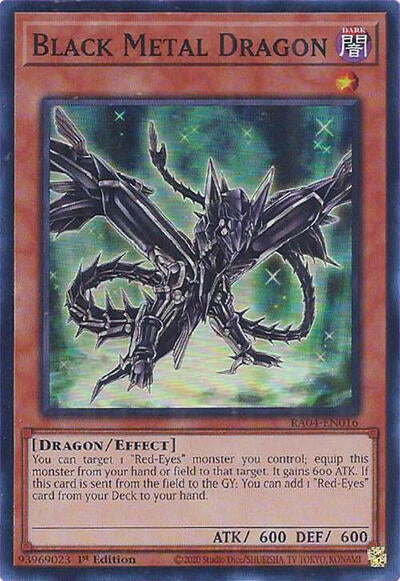 Black Metal Dragon (RA04-EN016) [Quarter Century Stampede]