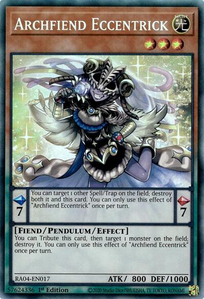 Archfiend Eccentrick (PCR) (RA04-EN017) [Quarter Century Stampede]