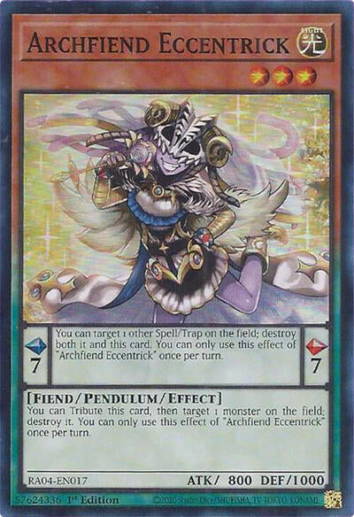 Archfiend Eccentrick (RA04-EN017) [Quarter Century Stampede]