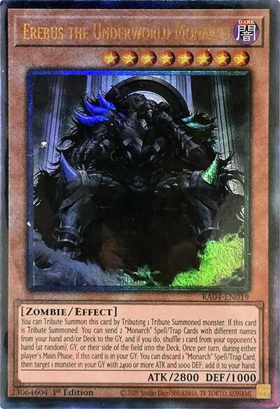 Erebus the Underworld Monarch (PUR) (RA04-EN019) [Quarter Century Stampede]