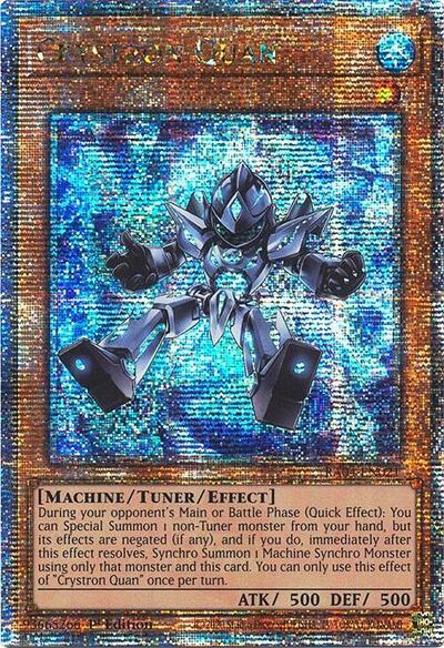 Crystron Quan (Quarter Century Secret Rare) (RA04-EN021) [Quarter Century Stampede]