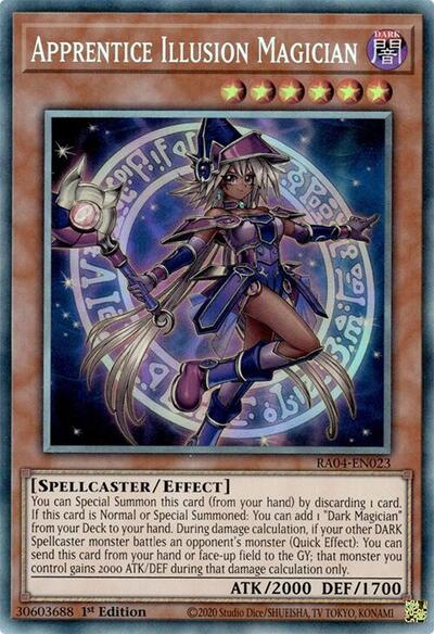 Apprentice Illusion Magician (PCR) (RA04-EN023) [Quarter Century Stampede]