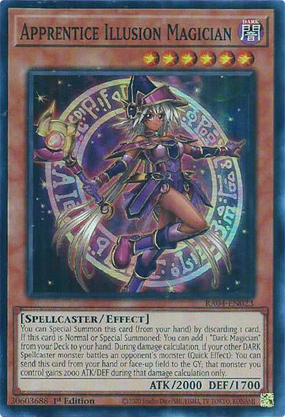 Apprentice Illusion Magician (RA04-EN023) [Quarter Century Stampede]