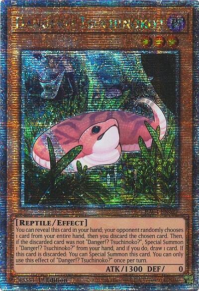 Danger!? Tsuchinoko? (Quarter Century Secret Rare) (RA04-EN027) [Quarter Century Stampede]