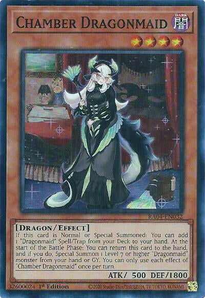 Chamber Dragonmaid (RA04-EN032) [Quarter Century Stampede]