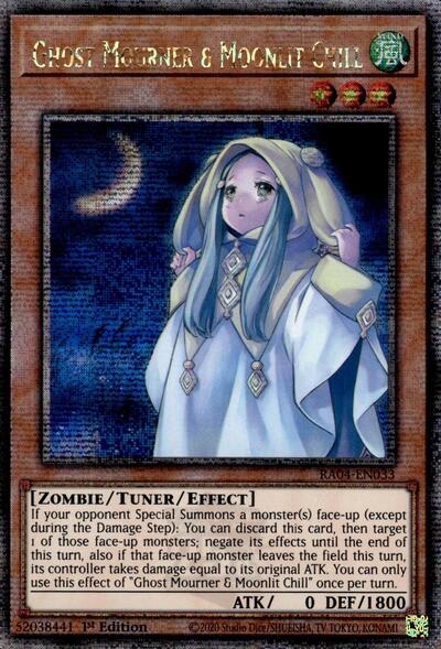 Ghost Mourner & Moonlit Chill (Quarter Century Secret Rare) (RA04-EN033) [Quarter Century Stampede]