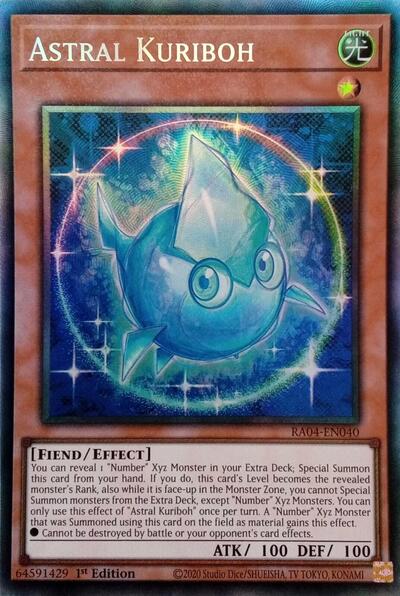 Astral Kuriboh (PCR) (RA04-EN040) [Quarter Century Stampede]