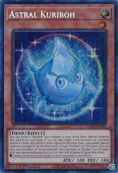 Astral Kuriboh (Secret Rare) (RA04-EN040) [Quarter Century Stampede]