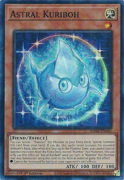 Astral Kuriboh (RA04-EN040) [Quarter Century Stampede]