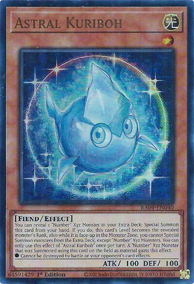 Astral Kuriboh (UR) (RA04-EN040) [Quarter Century Stampede]