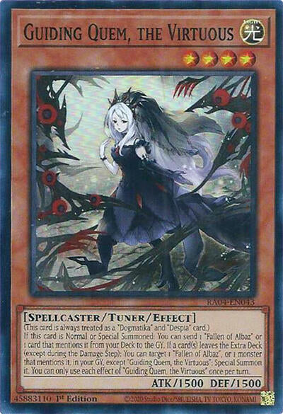 Guiding Quem, the Virtuous (RA04-EN043) [Quarter Century Stampede]