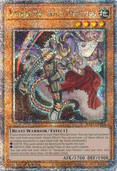 Vanquish Soul Pantera (Quarter Century Secret Rare) (RA04-EN044) [Quarter Century Stampede]