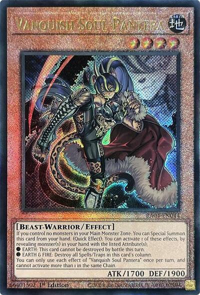 Vanquish Soul Pantera (PUR) (RA04-EN044) [Quarter Century Stampede]