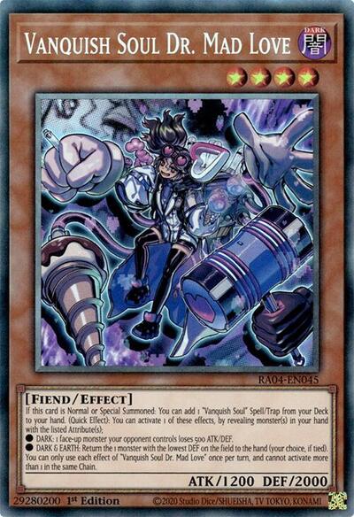 Vanquish Soul Dr. Mad Love (PCR) (RA04-EN045) [Quarter Century Stampede]