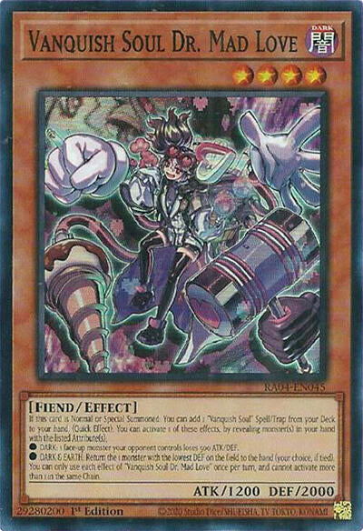 Vanquish Soul Dr. Mad Love (RA04-EN045) [Quarter Century Stampede]