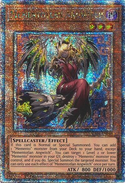 Mementotlan Angwitch (Quarter Century Secret Rare) (RA04-EN048) [Quarter Century Stampede]