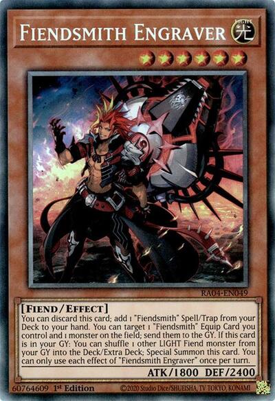 Fiendsmith Engraver (PCR) (RA04-EN049) [Quarter Century Stampede]
