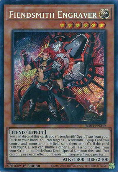 Fiendsmith Engraver (Secret Rare) (RA04-EN049) [Quarter Century Stampede]