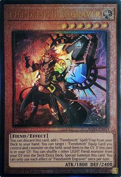 Fiendsmith Engraver (PUR) (RA04-EN049) [Quarter Century Stampede]