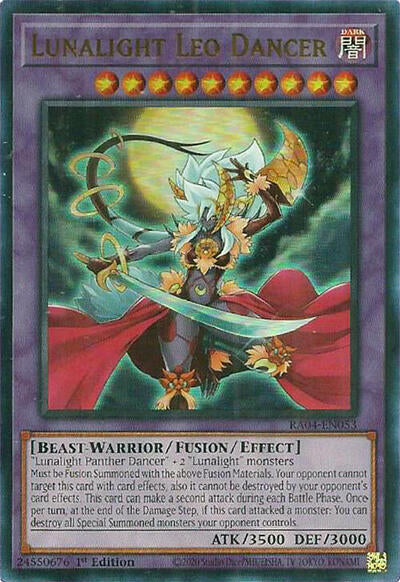 Lunalight Leo Dancer (UR) (RA04-EN053) [Quarter Century Stampede]